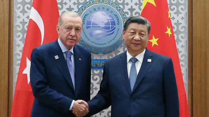 Başkan Erdoğan Çin Devlet Başkanı Şi Cinping ile bir araya geldi