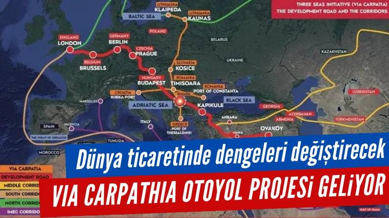 Bakan Uraloğlu duyurdu! Via Carpathia Otoyol Projesi geliyor