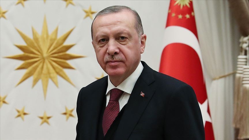 Erdoğan, Estonya Cumhurbaşkanı Karis ile ortak basın toplantısında konuştu