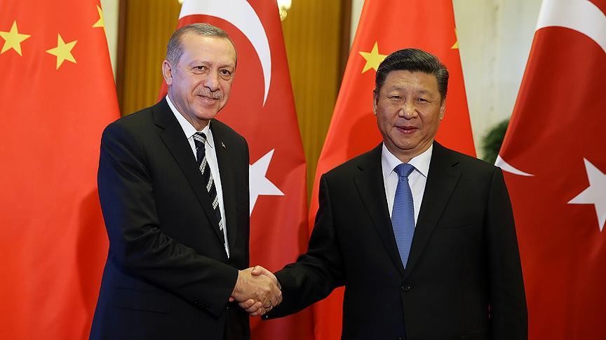 Cumhurbaşkanı Erdoğan, Çin Devlet Başkanı ile bir araya geldi