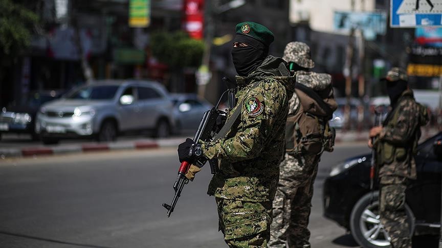 Kassam Tugayları Gazze'de İsrail ordusunun karargahına saldırı düzenledi