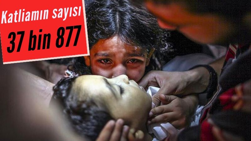 Katil İsrail güçlerinin Gazze'deki katliamları artarak devam ediyor!