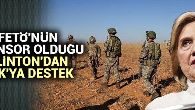 FETÖ''nün sponsor olduğu Clinton''dan PKK''ya destek