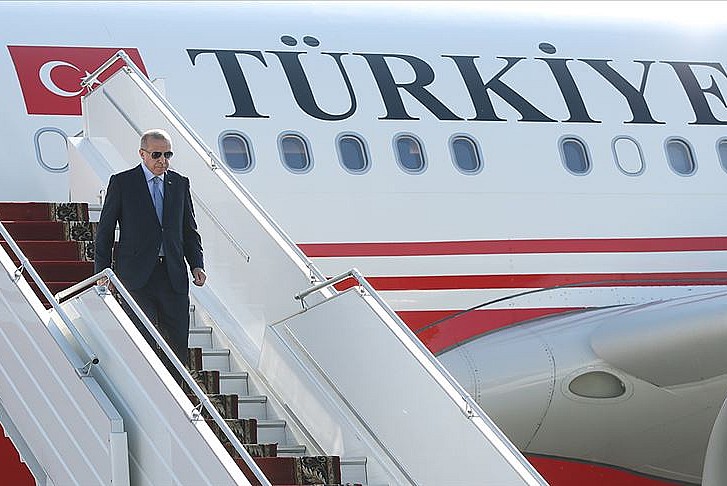 Başkan Erdoğan Ukrayna'ya gitti