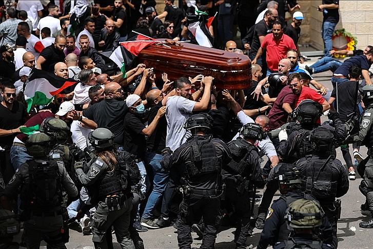 AB İsrail'in Akile'nin cenazesine müdahalesini kınadı