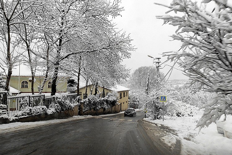 İstanbul'da kar etkisi