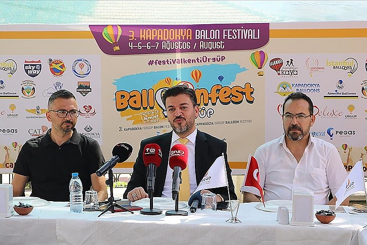 3. Kapadokya/Ürgüp Balon Festivali başlıyor