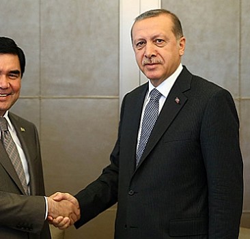 Türkmenistan'da 2 liderden ortak bildiri