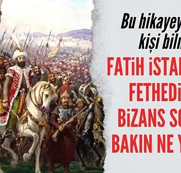 Fatih İstanbul'u fethedince Bizans soyunu bakın ne yapmış