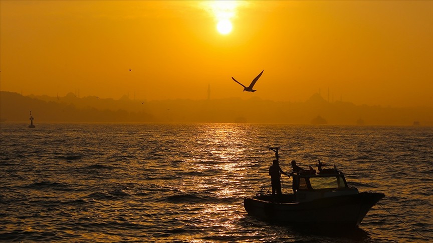 Marmara Denizi'nde yüzey suyu sıcaklığı artıyor