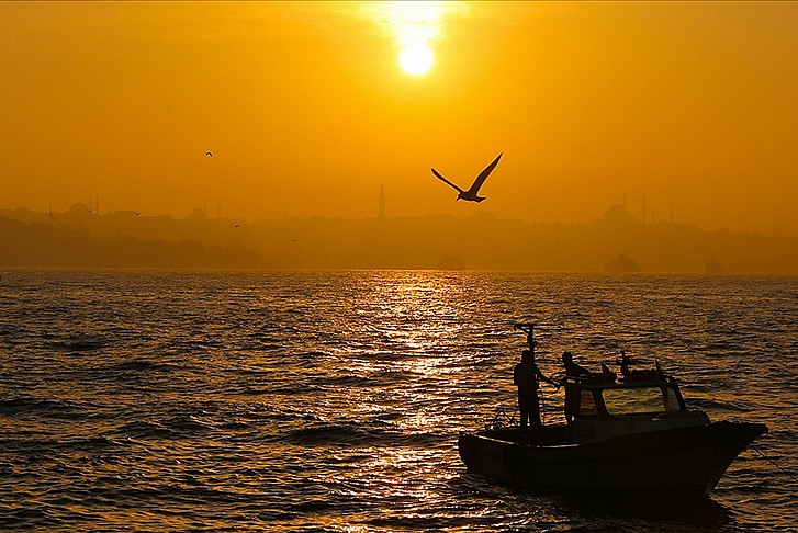 Marmara Denizi'nde yüzey suyu sıcaklığı artıyor