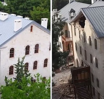 Deprem önce ve sonrası Yedi Güzel Adam Edebiyat Müzesi