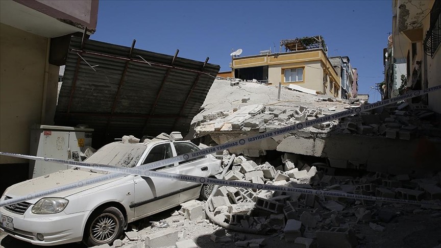 Gaziantep'te yıkılan binalara ilişkin sorumlular yakalandı