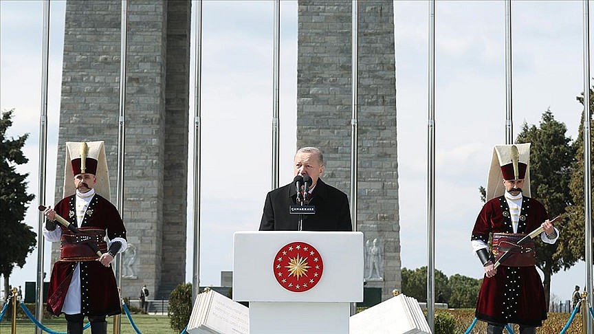 Başkan Erdoğan: Çanakkale ruhuna tekrar ihtiyacımız var