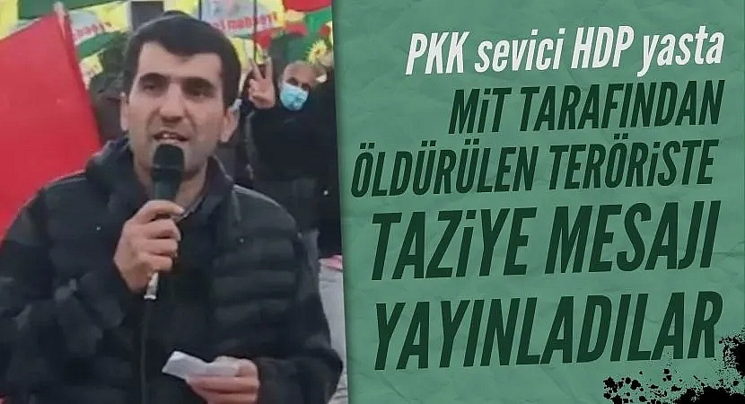 HDP öldürülen PKK'lı Arasan için 'Kürt yurt sever' dedi