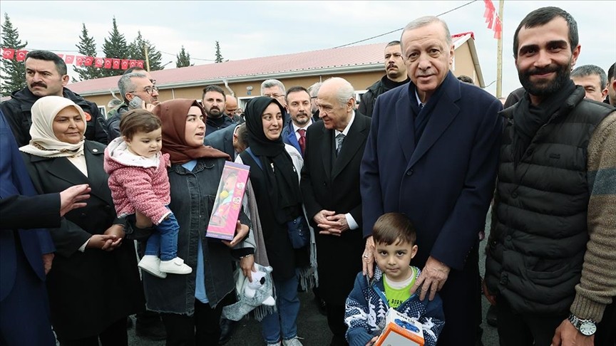 Başkan Erdoğan, Kahramanmaraş'ı ziyaret etti