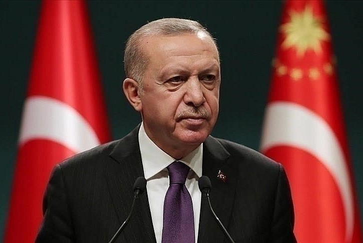 Erdoğan şehidin ailesine başsağlığı diledi
