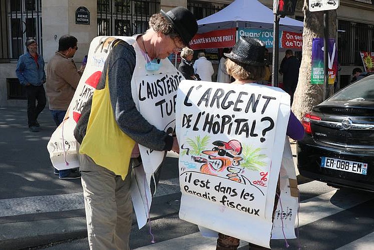 Fransa'da sağlık sistemi çöküyor: Personel grevde