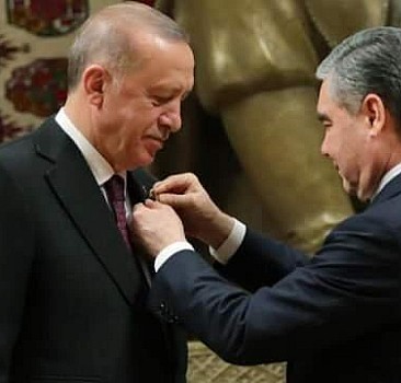 Başkan Erdoğan'a 'Devlet İşbirliği Nişanı'