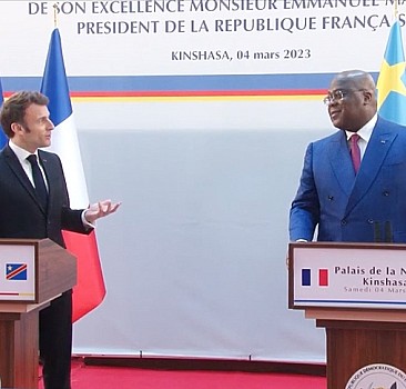Kongo lideri Macron'u fena haşladı