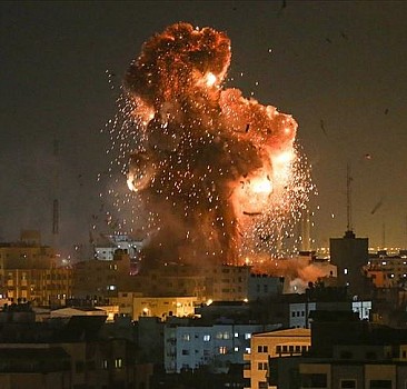 ​İsrail, Gazze Şeridi'ne hava saldırısı düzenledi