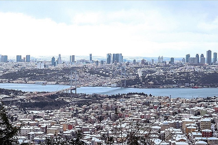 İstanbul'a karla karışık yağmur uyarısı