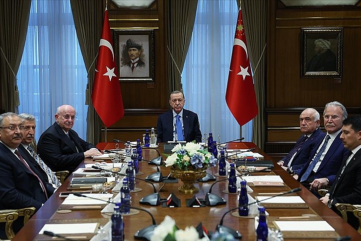 Cumhurbaşkanlığı Yüksek İstişare Kurulu toplantısı Cumhurbaşkanı Erdoğan başkanlığında yapıldı