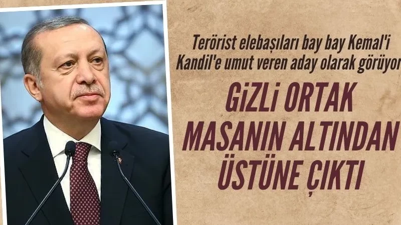 Başkan Erdoğan: HDP masanın üstüne çıktı