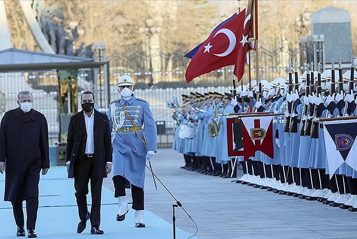 Başkan Erdoğan, Bukele'yi resmi törenle karşıladı