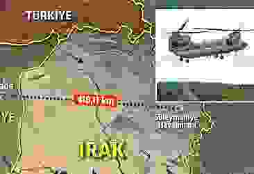 ABD, Kandil'e helikopterle PKK'lı taşıdı
