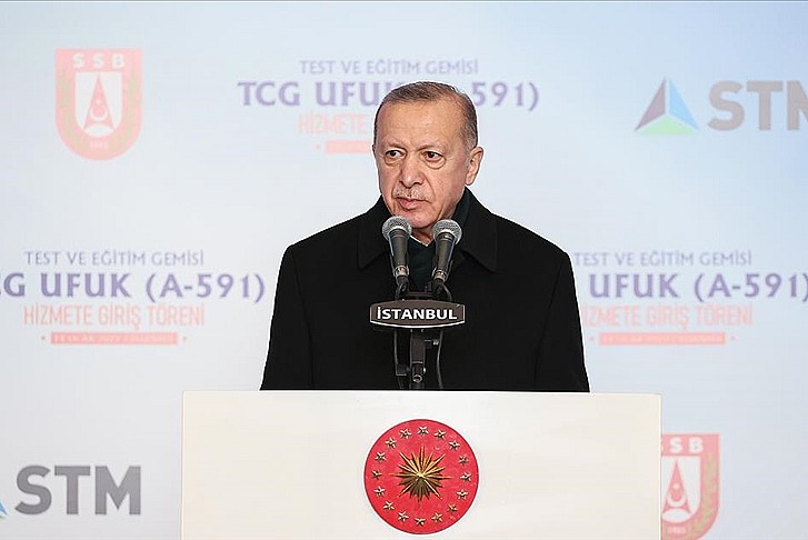 Erdoğan: TF-2000'in ihalesine çıkıyoruz