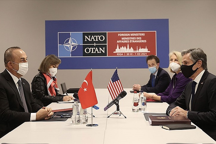 Çavuşoğlu, ABD Dışişleri Bakanı Blinken ile görüştü