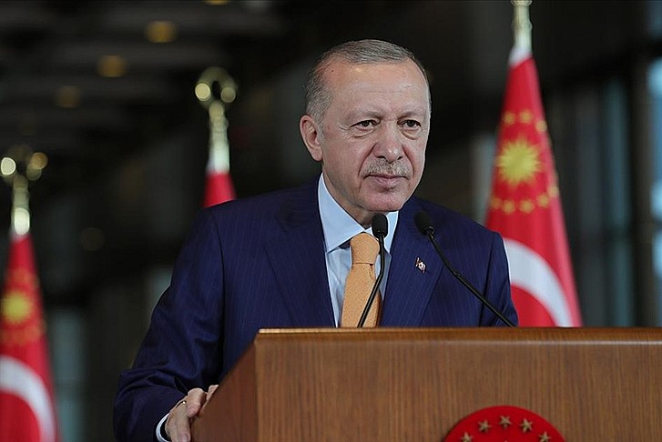 Erdoğan 'terörle mücadele' mesajı verdi