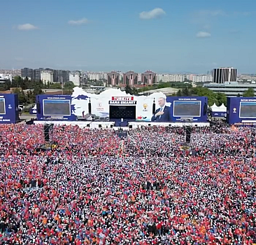Büyük İstanbul mitingine rekor katılım