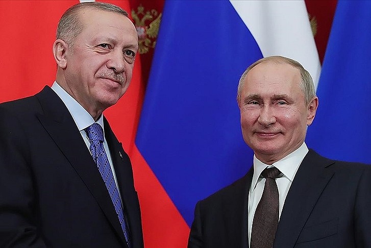 Başkan Erdoğan, Putin ile telefonda görüştü