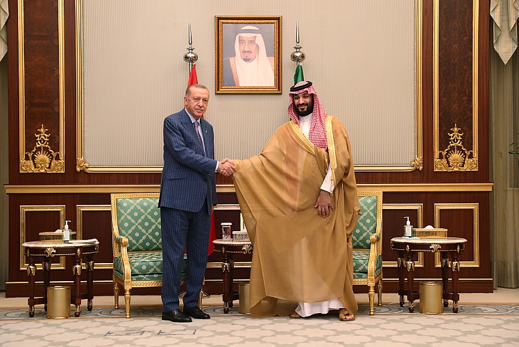 Erdoğan kralın ardından prens ile de görüştü