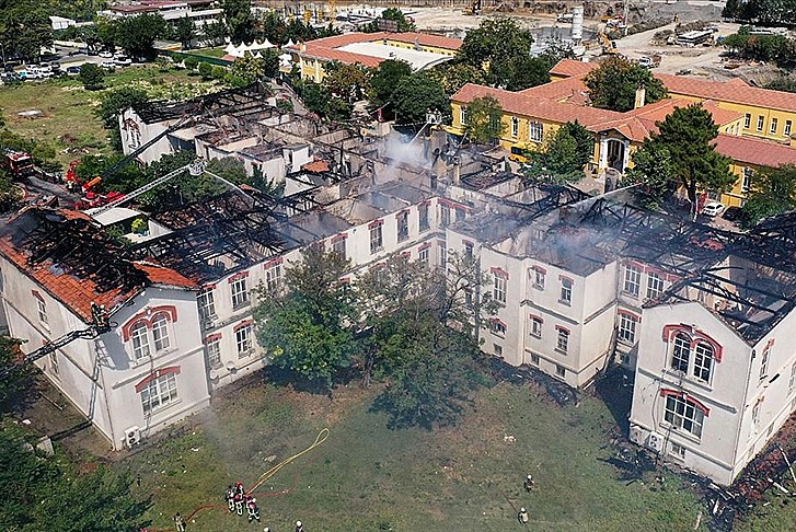 Rum Hastanesi'ndeki yangına ilişkin soruşturma
