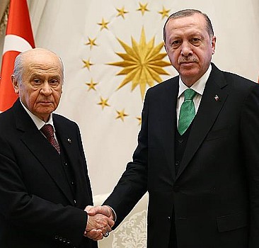 Erdoğan - Bahçeli görüşmesi başladı