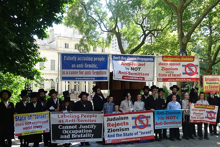 ABD'de Yahudilerden siyonistlere tepki
